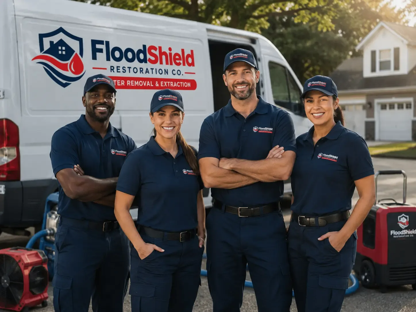 Flood Damage Restoration company in Wing, AL